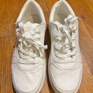 All white sneakers 👟